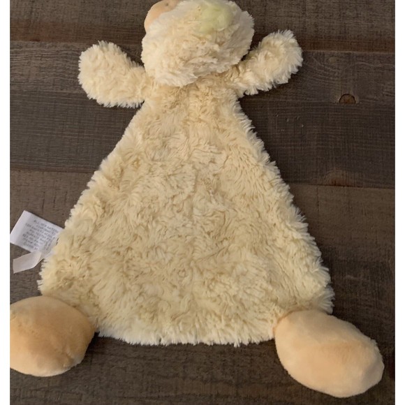 Nat and & Jules Cozies Daddles Plush Duck Lovey Security Rattle Yellow Demdaco - Picture 7 of 12